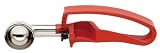 Zeroll Universal Small EZ Disher Food/Ice Cream Scoop, Red