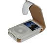 iCase Fitted Leather Case for iPod VIDEO w/Clip - WHITE