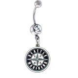Seattle Mariners MLB Sexy Belly Navel Ring