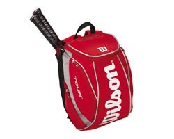 Wilson K Tour XL Backpack rot/weiß