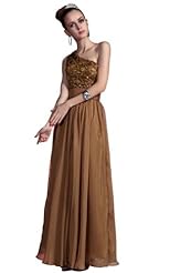 Crystal Beaded Crystals Lace Applique Chiffon/Taffeta/Tulle Party Dress 
