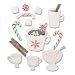 Jolees  Boutique Themed Ornate Stickers, Winter Treats