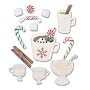 Jolees  Boutique Themed Ornate Stickers, Winter Treats