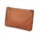 Claire Chase 624E-Saddle Folio Pouch in Saddle Customize: Yes