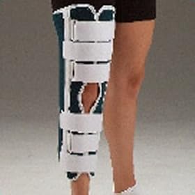 Knee Immobilizer, 16INCool Blue, XL