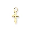 14k Small Cross Charm