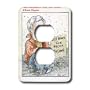 Londons Times Funny Panel Hollywood Cartoons - Ted Turner Looks For Employment - Light Switch Covers - 2 plug outlet cover