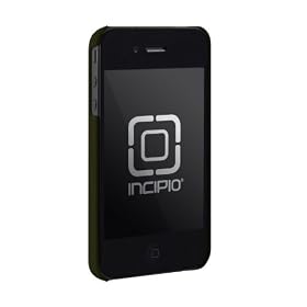 Incipio iPhone 4 4S feather Ultralight Hard Shell Case - 1 Pack - Carrying Case - Retail Packaging - Matte Olive Drab by 