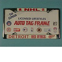 NHL Red Wings License Plate Frame