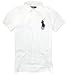 Polo Ralph Lauren Custom-Fit Mesh Solid Rugby, Oxford white (XX-Large)