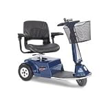 Amigo RD 3-Wheel Scooter w/33AH Batteries - Color Scuba Blue - Deluxe Package
