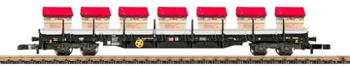 M&auml;rklin 82582 - Flachwagen mit Absetzmulden DB