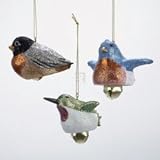 1.75-4 RESIN BELL BIRD ORN 3/ASSTD.