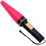 Dorcy 41-1482 Deluxe Signal Wand LED Flashlight with Safety Cone, 30-Lumens, Black Finish