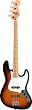 Fender Standard Jazz Bass, Brown Sunburst Maple Fretboard