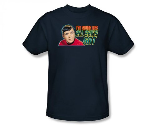 Star Trek Original Series All She's Got Scotty Sci Fi TV Show T-Shirt Tee