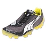 PUMA - PUMA v1.08 i FG KIDS Cleats (Dark Shadow/White/Black/Yellow)