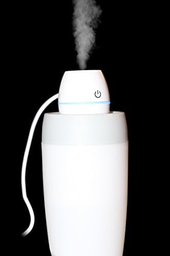 HuMini #1 Best Seller 150ML Portable Ultrasonic USBMini Humidifier - Personal Humidifier - Small Humidifier - USB Humidifier - Portable Easy-to-use Universal Solution for Humidifying and Misting - Use Anywhere Where USB Ports Are Available - Never Fuss Over Tanks, Canisters, Water Bottles, or Missing Power Plugs - Ultrasonic Cool Mist. Great for Office, Bedroom , or Car. Free Cup included !!!!