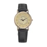 VMI - Virginia Military - Men's 18K Gold 7M Watch Black