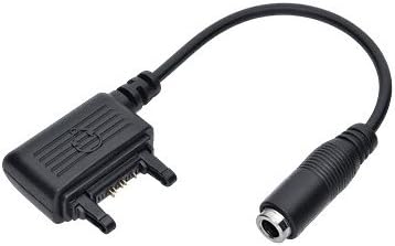 Stereo Audio 3.5mm Headphone Adapter For Sony Ericsson W902 / Black Design