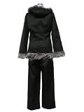 Japanese Anime DuRaRaRa!! Cosplay Costume - Izaya Orihara Outfit 1st Black Version Set XXX-Large