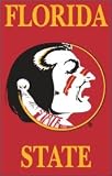 Florida State Seminoles 28x44 Applique Banner Flag - COLLEGE ATHLETICS Sports Merchandise