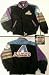 Arizona Diamondbacks Classic Wool and Calfskin Leather Jacket With Leather Logos From J. H. Design