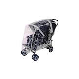Sashas Rain and Wind Cover for Peg Perego Tender and Duette SW Twin Tandem Stroller