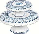 Review Tender Heart Treasures  / Flow Blue Cake Stands (2-pc. set)