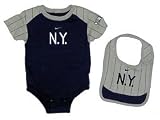 New York Yankees Creeper with Bib and Booties