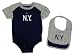 New York Yankees Creeper with Bib and Booties, Size= 24 Months