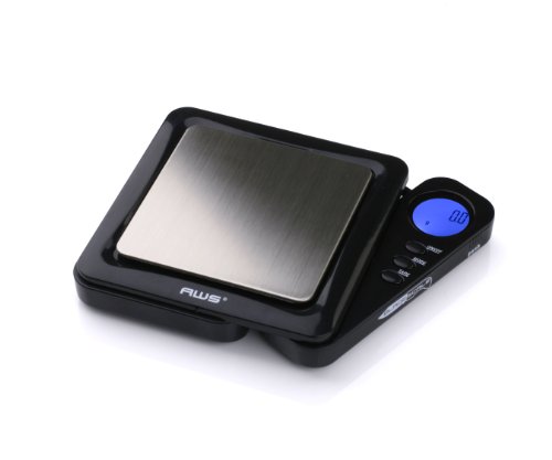 American Weigh Black Blade Digital Pocket Scale, 1000 by 0.1 G