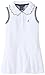 Nautica Girls' Sleeveless Pique Pleated Dress