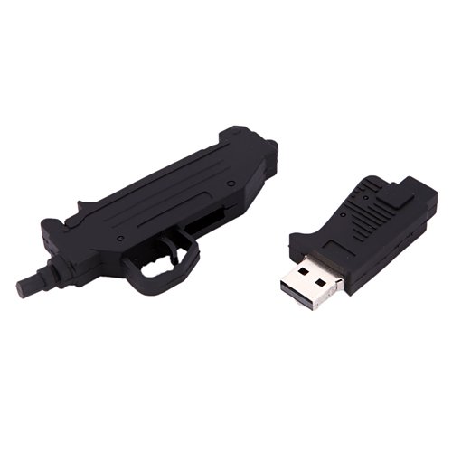 Black Uzi Flashdrive - 8GB