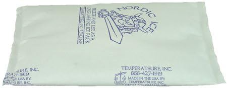 Durable Reusable Freezer Gel Ice Packs "No Sweat" for Lunch Bags, Coolers & Sore Muscles 24 oz 7"x5 1/2"x1 1/2" (2 Pack)
