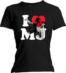 MICHAEL JACKSON SHIRTS - MICHAEL JACKSON T-SHIRTS FOR GIRLS - OFFICIAL I LOVE MICHAEL JACKSON T-SHIRTS - I HEART MICHAEL JACKSON TEES - I LOVE MJ T-SHIRTS