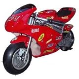 X-TREME XP-700 Electric Pocket Bike Scooter 700 Watts-red