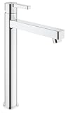 グローエ(GROHE) LINEARE リネア シングルレバー洗面混合栓 XL (据置洗面器用・引棒なし) 2340500J (グローエジャパン公式・ 日本規格適合品)
