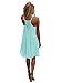 ReachMe Womens Summer Sexy Vibrant Color Chiffon Bathing Suit Cover Up(1 Mint L)