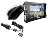 Navigon iPhone 4 4S Design Car Mount Kit with 12-24v Car Charger & Apple Certified USB Cord