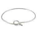 Sterling Silver Love Bangle