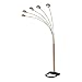 Multi-Lite Five Light Arch Lamp Finish: Polished Steel