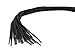 OrthoStep Round Dress Very Thin Black 27 inch Shoelaces 2 Pair Pack