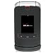 Motorola Adventure V750 Verizon BLACK Rubber Coating Hard Plastic Snap-On Protective ...