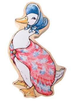 Childrens Toyshop  Toys : Jemima Puddleduck (from Peter Rabbit) Fridge Magnet