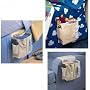 Sidekick Home Organizer Bedside/Arm Chair Caddy, Light Khaki