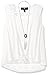 Amy Byer Girls' Big Sleeveless Tie Front Lace Back Top