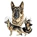German Shepherd Womens T-Shirt Dress