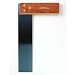 Footprint 1248 380103 10-1/2-Inch Square with Rosewood Handle