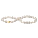 AAA Quality, 18-inch, 9.0-9.5 mm, White Akoya Pearl Necklace